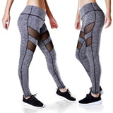 Hip Up Yoga Pants Mesh Fitness Women