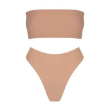 Bandeau Bikini Set Swimwear