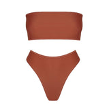 Bandeau Bikini Set Swimwear