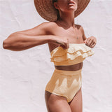 Striped Women Swimsuit