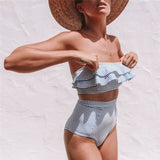 Striped Women Swimsuit