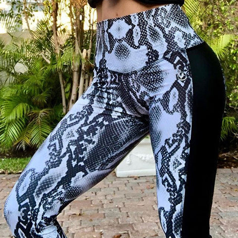 Snaked Yoga Pants Women